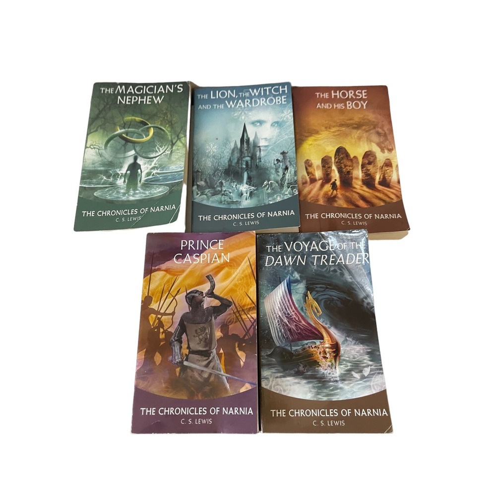 The Chronicles of Narnia C. S. Lewis ‎ Lot 1994 Books 1-5